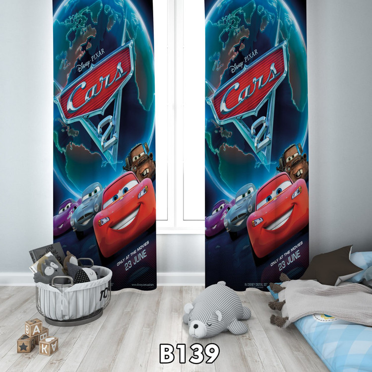 پرده چاپی مکویین