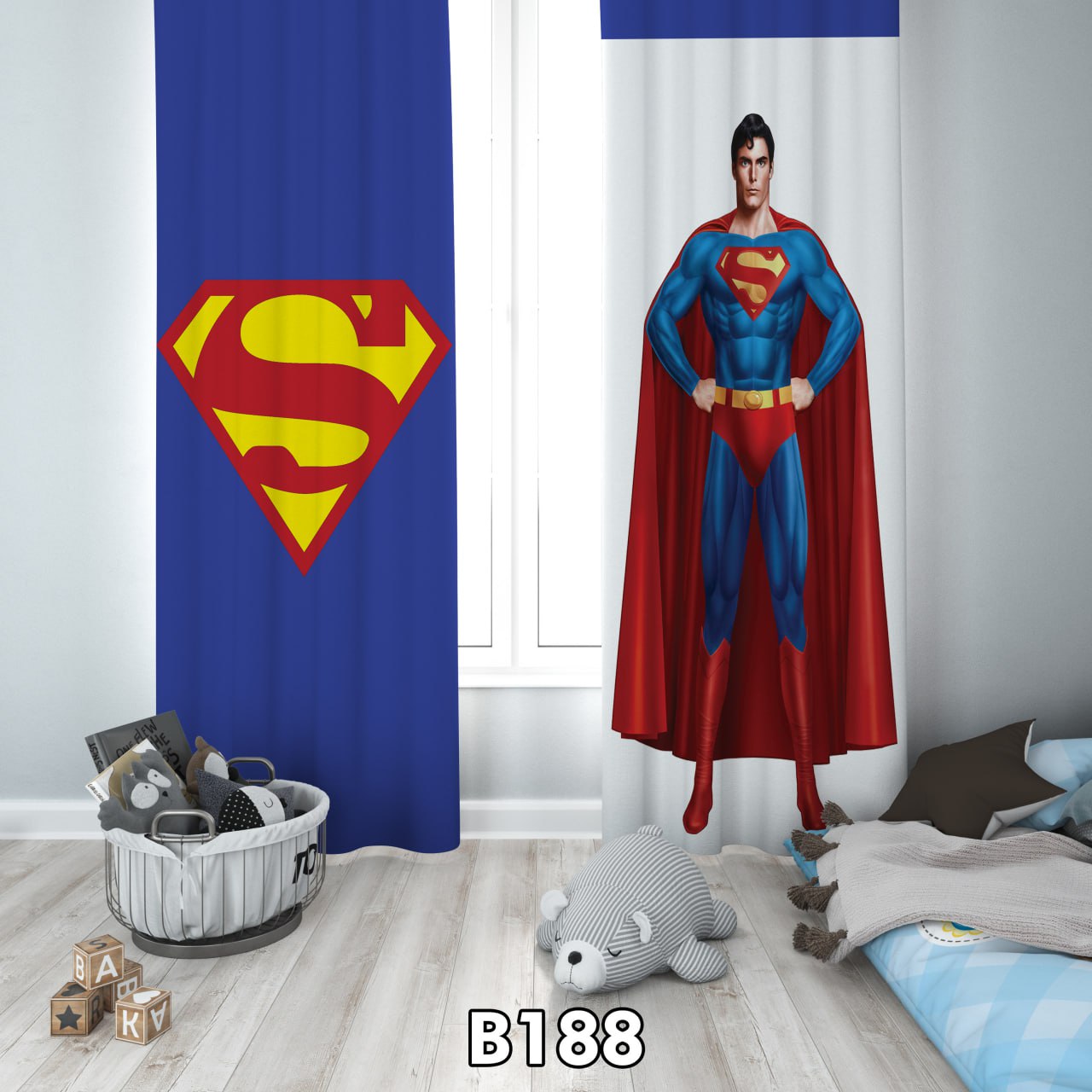 پرده چاپی اسپایدرمن