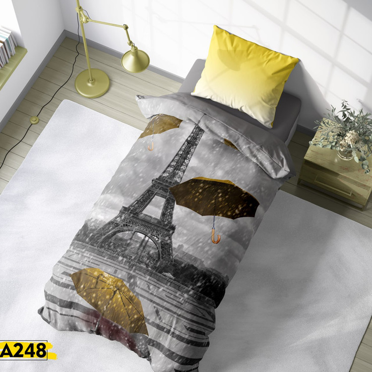سرویس روتختی ایفل و چتر زرد