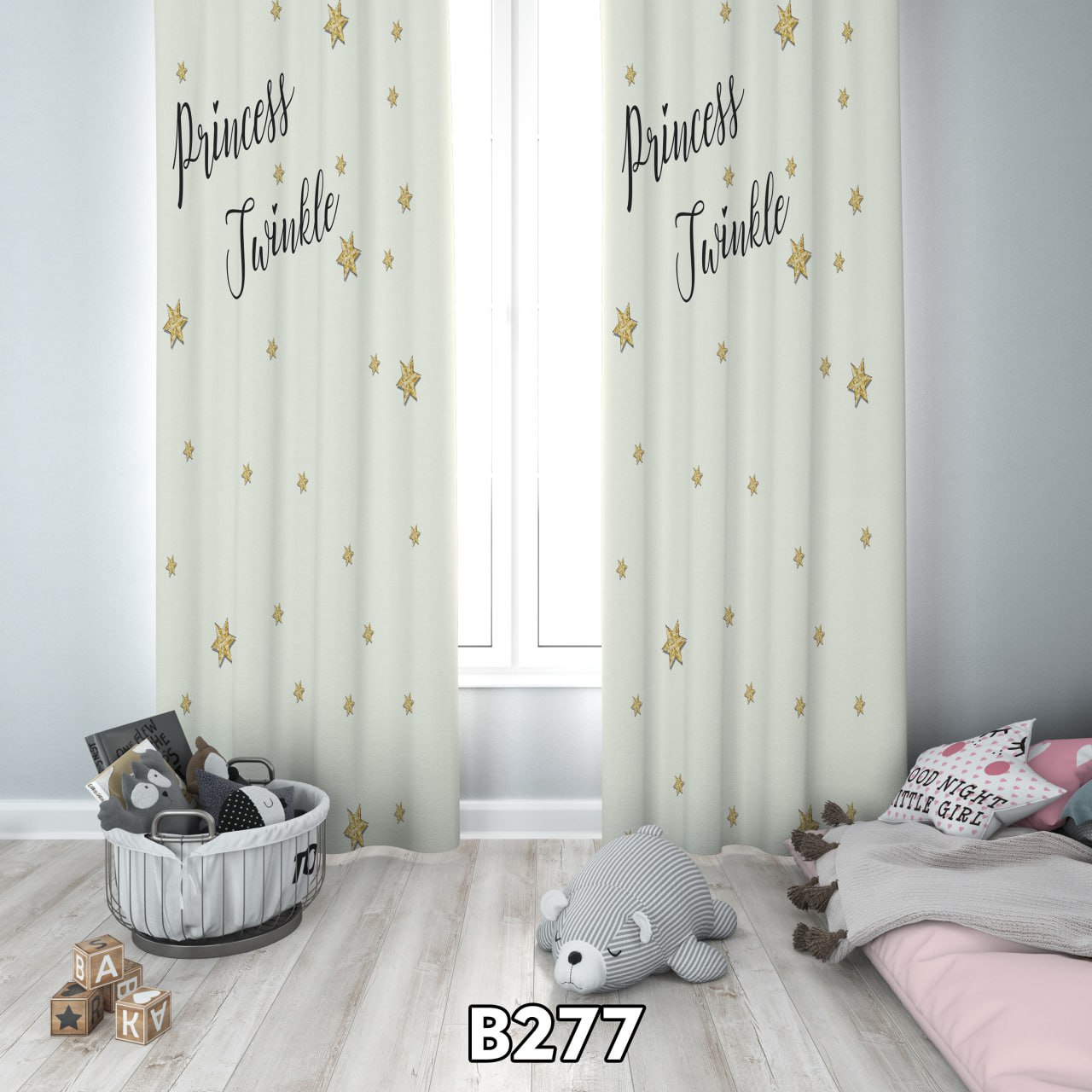 پرده چاپی پرنسس