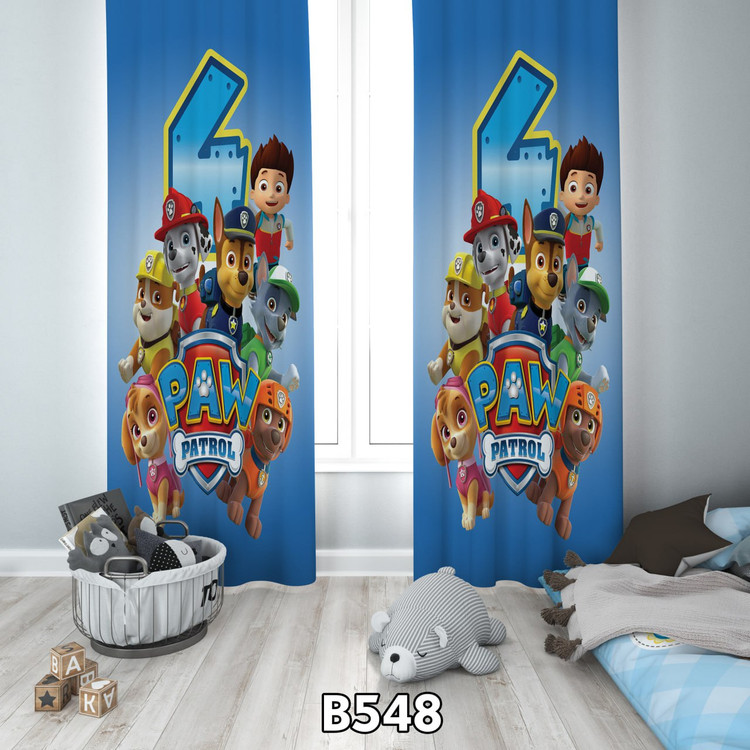 پرده چاپی سگ نگهبان