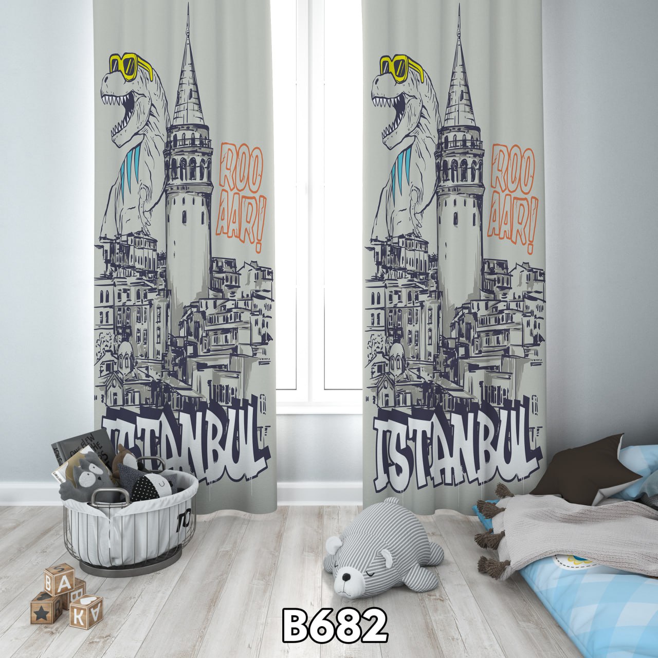پرده چاپی تیرکس