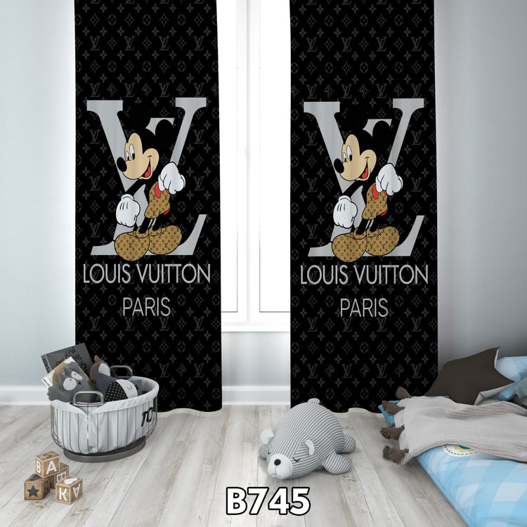پرده چاپی میکی موس