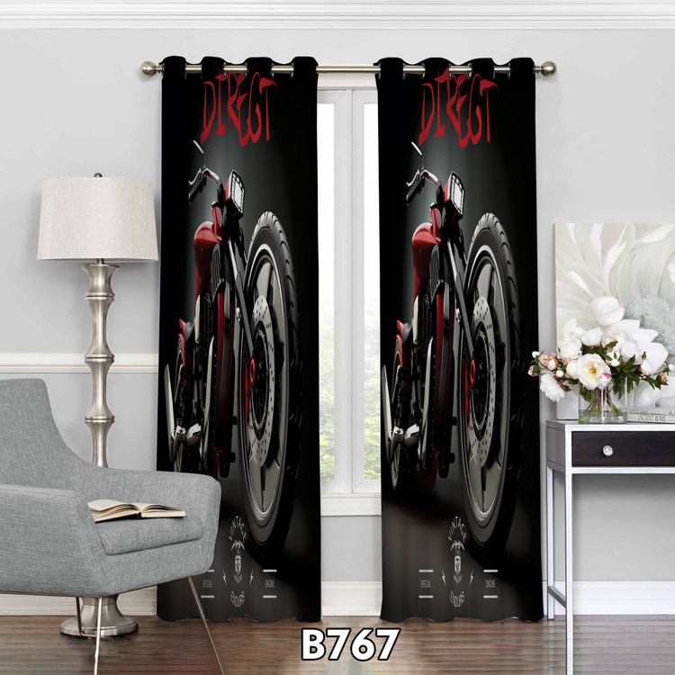 پرده چاپی موتور
