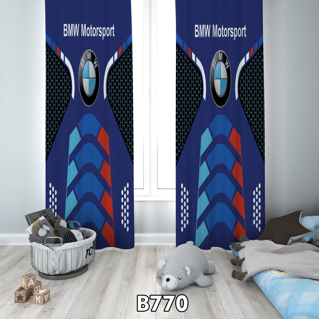 پرده چاپی موتور