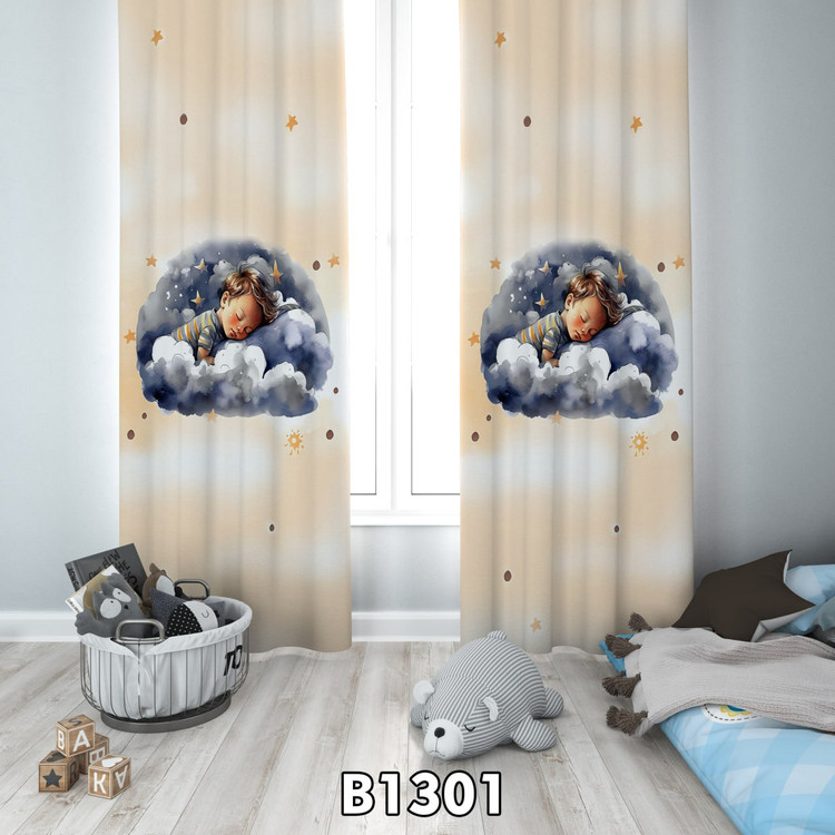 پرده چاپی پسرانه