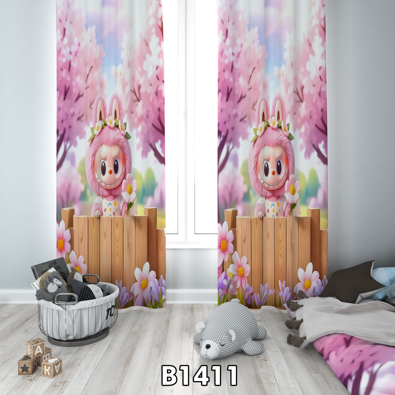 پرده چاپی لبوبو
