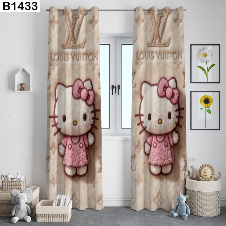 پرده چاپی کیتی