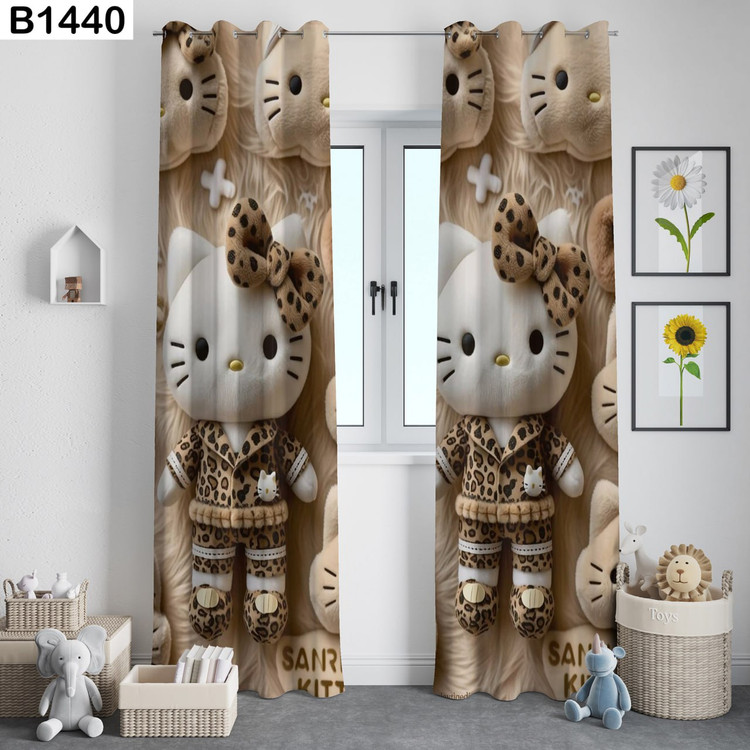 پرده چاپی کیتی